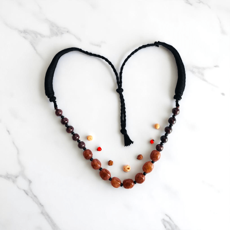 Grounded Glow Necklace | Brown Aventurine Stone - For Women | Includes: Necklace