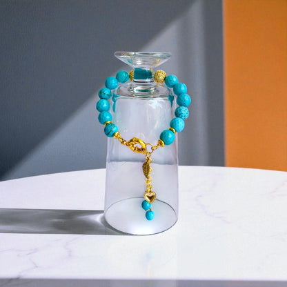 AquaMood Bracelet | Turquoise Stone - For Women | Includes: Bracelet