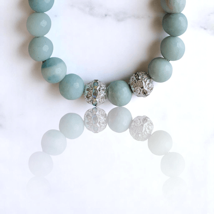 Healing Waters Bracelet | Amazonite Stone - For Women | Includes: Bracelet