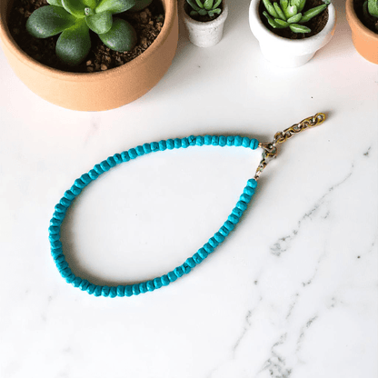 Boho Spirit Anklet | Turquoise Stone - For Women | Includes: Anklet