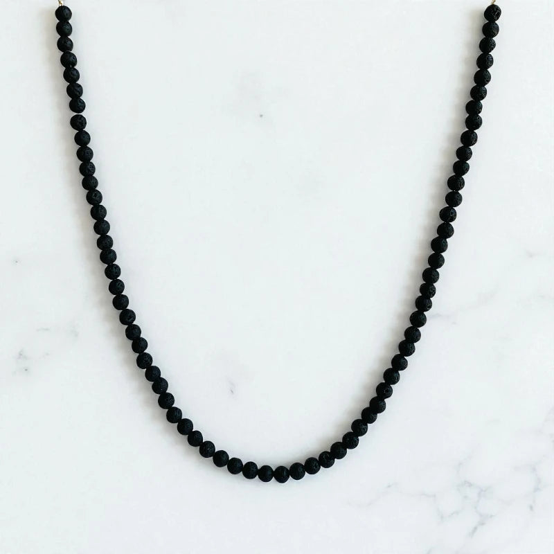 Lava Stone Necklace | Lava Stone | Unisex