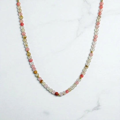 Happy Cherry Set | Multi Cherry - For Kids Girls | Includes: Necklace & Bracelet