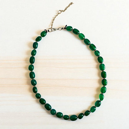 Jade Serenity Set | Taiwanese Jade - For Unisex | Includes: Necklace & Bracelet