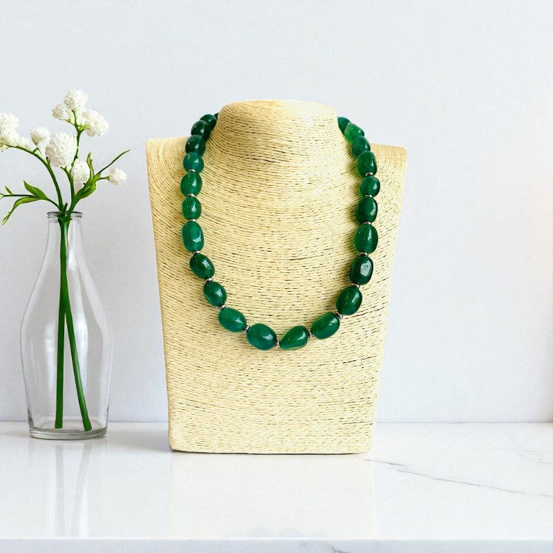 Jade Serenity Set | Taiwanese Jade - For Unisex | Includes: Necklace & Bracelet