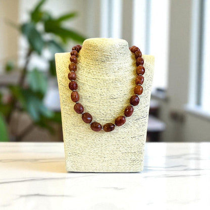 Grounded Aventurine Set | Brown Aventurine - For Unisex | Includes: Necklace & Bracelet