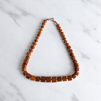 Bold Path Necklace | Sunstone - For Women | Includes: Necklace