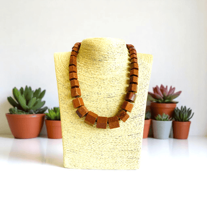 Bold Path Necklace | Sunstone - For Women | Includes: Necklace