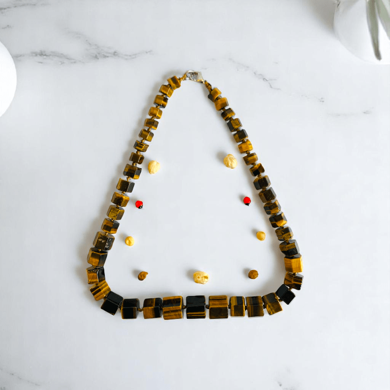 Forest Soul Necklace | Tiger Eye Stone - For Women | Includes: Necklace