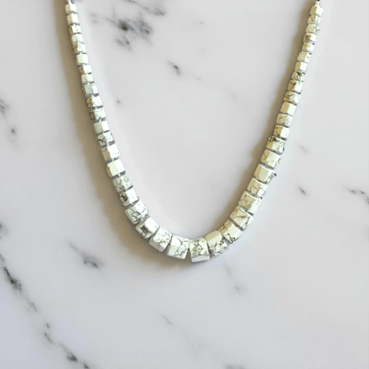 Tranquil Essence Necklace | White Howlite Stone - For Women | Includes: Necklace