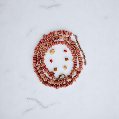 Elemental Flame Necklace | Rhodonite Stone - For All | Includes: Necklace