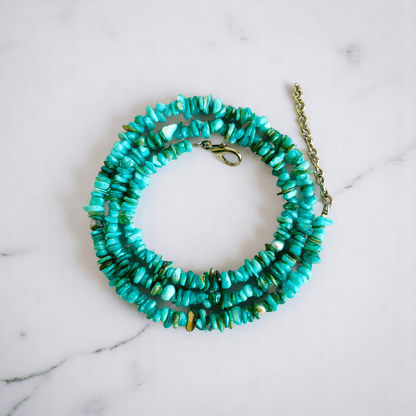 Power Pulse Necklace | Amazonite Stone - For All | Includes: Necklace