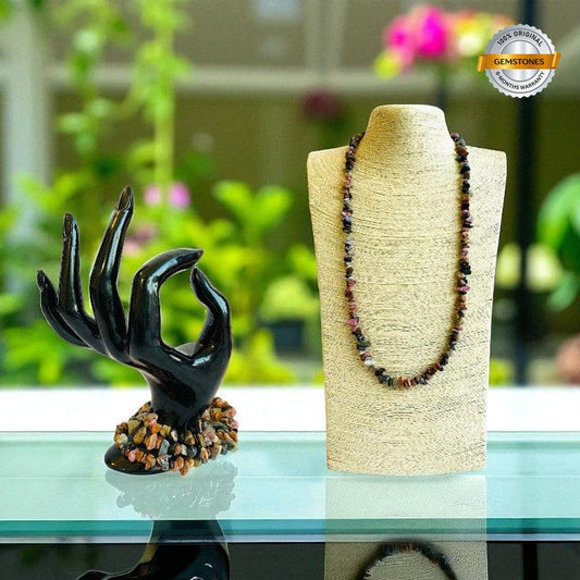Agate Mirage Necklace | Indian Agate Stone Stone - For All | Includes: Necklace