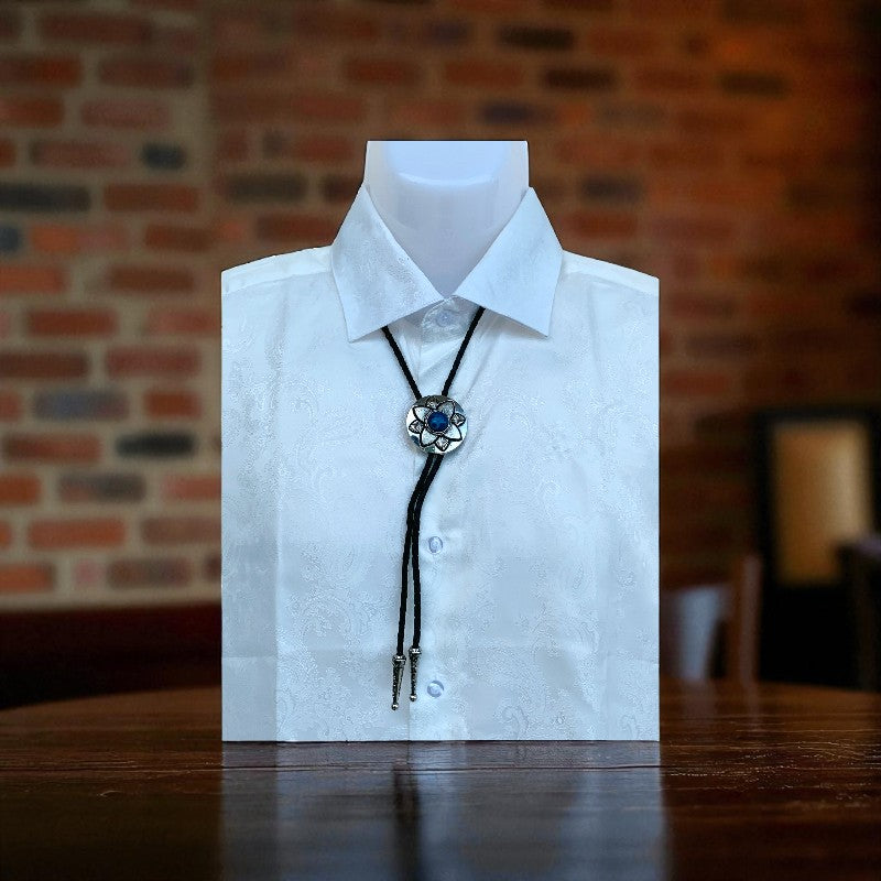 Calm Bolo Tie | Blue Aventurine - For Unisex | Includes: Bolo Tie