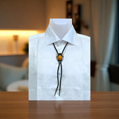 Sunny Bolo Tie | Yellow Aventurine - For Unisex | Includes: Bolo Tie