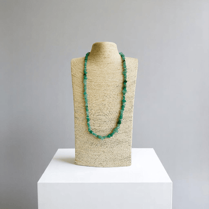 Luckstone Necklace | Green Aventurine Stone - For All | Includes: Necklace