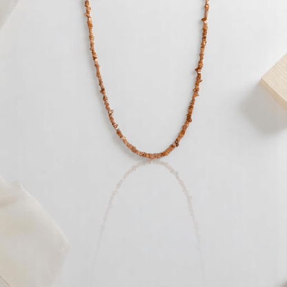 Sunbeam Glow Necklace | Yellow Jade Stone - For All | Includes: Necklace