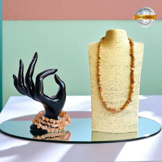 Sunbeam Glow Necklace | Yellow Jade Stone - For All | Includes: Necklace