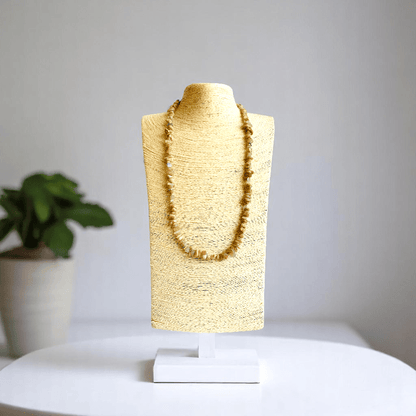 Moon Necklace | Peach Moon Stone – For All | Includes: Necklace