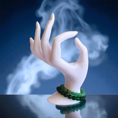 Harmonious Duo | Green Jade & Aventurine - For Women | Includes: Bracelets (Set of 2)