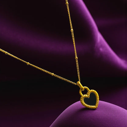 BW Double-Sided Necklace | 18K PVD Gold Plated - For Women | Includes: Necklace