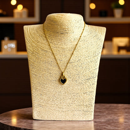 BW Double-Sided Necklace | 18K PVD Gold Plated - For Women | Includes: Necklace