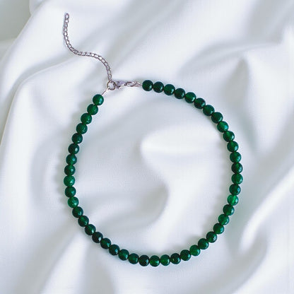 Harmony Necklace | Green Agate - For Kids Girls | Includes: Necklace