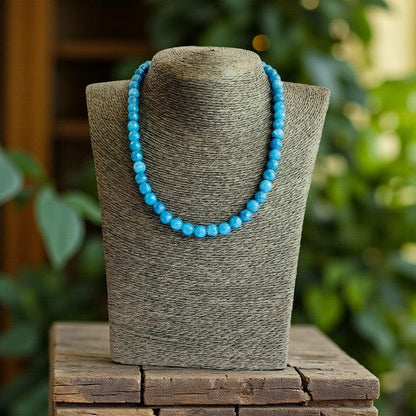 Clarity Necklace | Blue Apatite - For Kids Girls | Includes: Necklace
