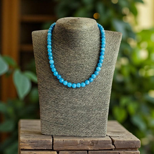 Clarity Necklace | Blue Apatite - For Kids Girls | Includes: Necklace