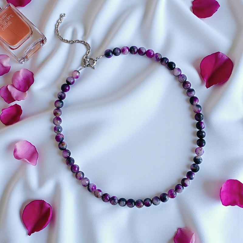 Bold Courage Necklace | Purple Emerald - For Women | Includes: Necklace