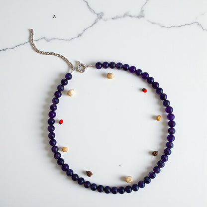 Bold Calm Necklace | Amethyst - For Women | Includes: Necklace
