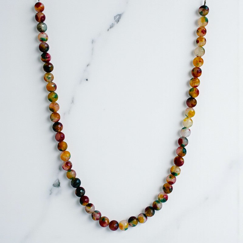 Bold Harmony Necklace | Mix Jade - For Women | Includes: Necklace