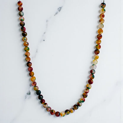 Bold Harmony Necklace | Mix Jade - For Women | Includes: Necklace