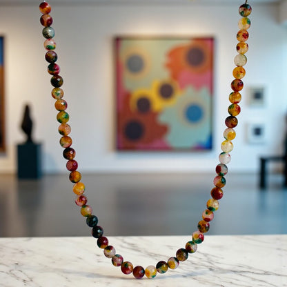 Bold Harmony Necklace | Mix Jade - For Women | Includes: Necklace