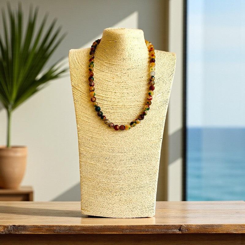 Bold Harmony Necklace | Mix Jade - For Women | Includes: Necklace