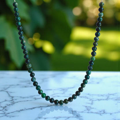 Bold Growth Necklace | Moss Agate - For Women | Includes: Necklace