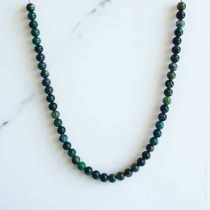 Bold Growth Necklace | Moss Agate - For Women | Includes: Necklace