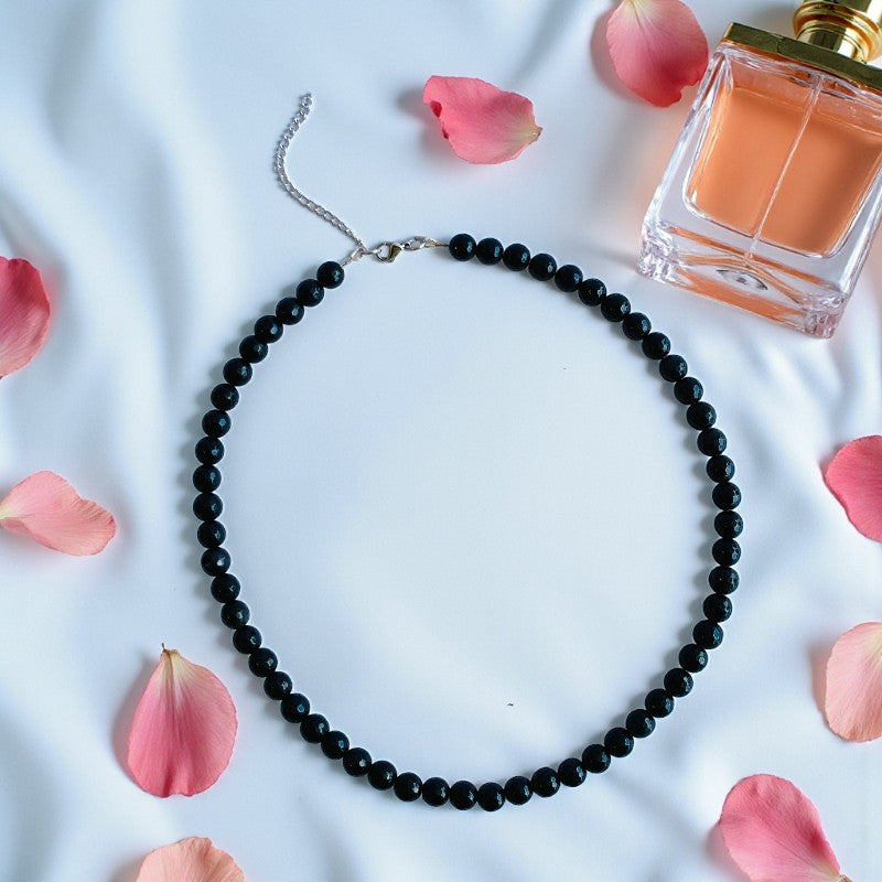 Protection Necklace | Black Obsidian - For Women | Includes: Necklace