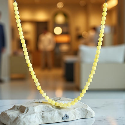 Vitality Necklace | Yellow Calcite - For Women | Includes: Necklace