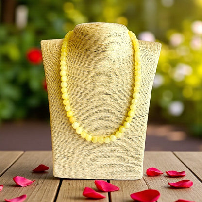 Vitality Necklace | Yellow Calcite - For Women | Includes: Necklace