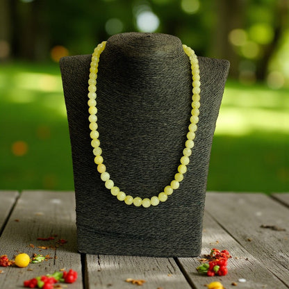 Vitality Necklace | Yellow Calcite - For Women | Includes: Necklace