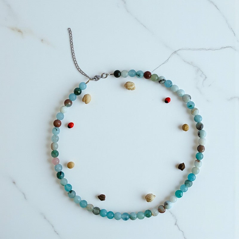 Balance Necklace | Multi Amazonite - For Women | Includes: Necklace