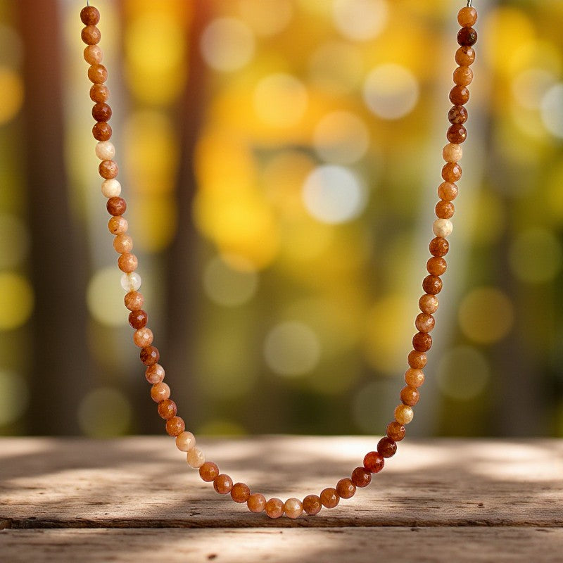 Intuition Necklace | Peach Moonstone - For Women | Includes: Necklace