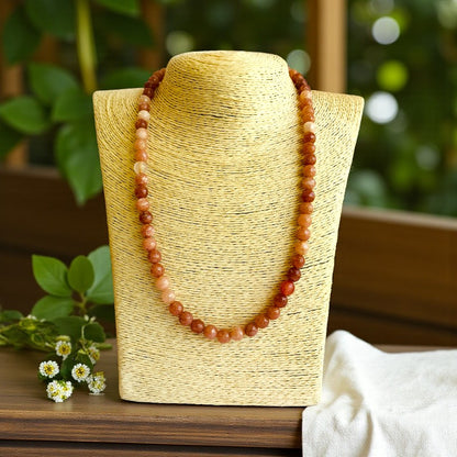 Intuition Necklace | Peach Moonstone - For Women | Includes: Necklace