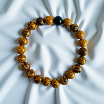 Wisdom Stacked Bracelets | Mariam Stone - For Unisex | Includes: Bracelets (Set of 2)