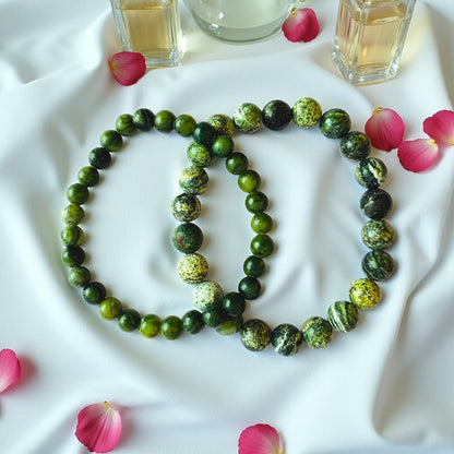 Endurance Stacked Bracelets | Rhyolite - For Unisex | Includes: Bracelets (Set of 2)