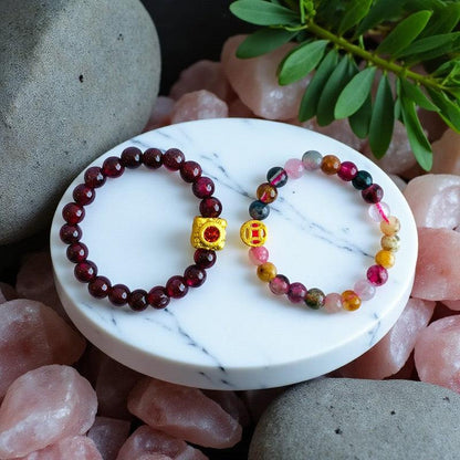 Flexi Modern Rings | Carnelian Gemstones - For Women | Includes: Rings (Set of 2)