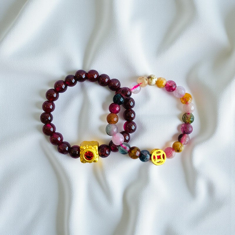 Flexi Modern Rings | Carnelian Gemstones - For Women | Includes: Rings (Set of 2)