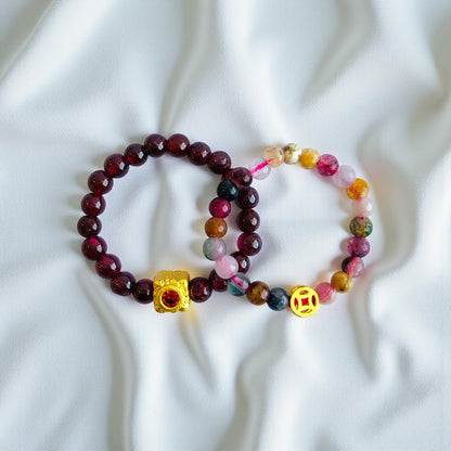 Flexi Modern Rings | Carnelian Gemstones - For Women | Includes: Rings (Set of 2)