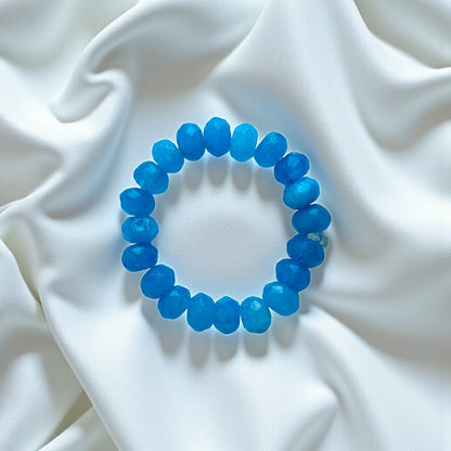 Flexi Modern Rings | Apatite Gemstones - For Women | Includes: Rings (Set of 2)