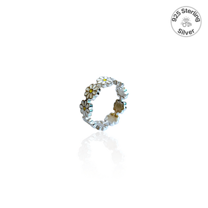Floral Charm Ring | 925 Silver - For Women | Includes: Ring